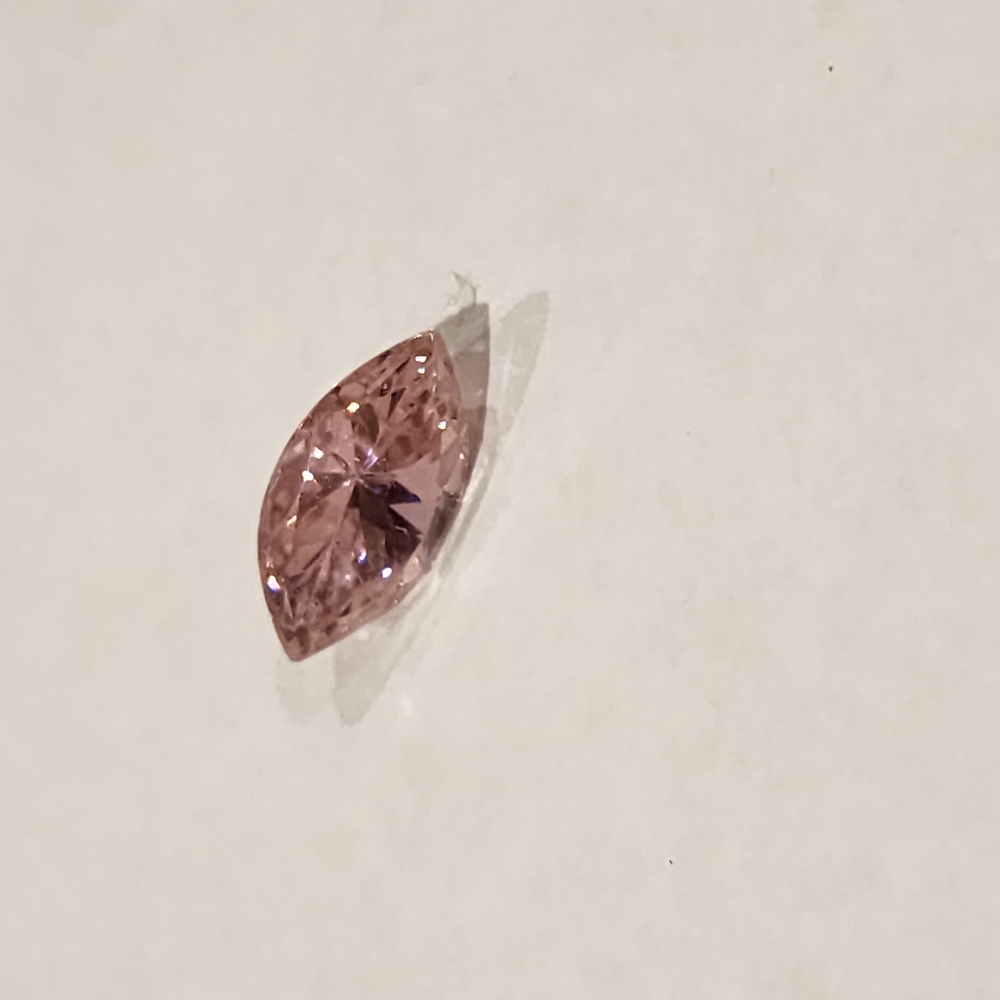 Elegant Pink Marquise Cut Gemstone